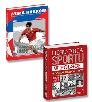   PAKIET Wisła Kraków. Piękno i dramat sportu + Historia Sportu w Polsce - tom 1 