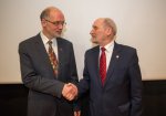 Prof. Andrzej Nowak i poseł Antoni Macierewicz. Fot.: Michał Klag