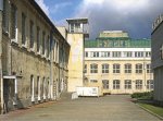 Dziedziniec więzienia na Rakowieckiej, które wzniesione zostało jeszcze za caratu w latach 1902–1904, fot. Adama Bujaka