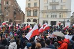 Krakowski protest przeciwko edukacji zdrowotnej. Fot. AD