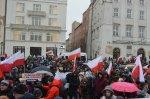 Krakowski protest przeciwko edukacji zdrowotnej. Fot. AD