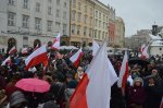 Krakowski protest przeciwko edukacji zdrowotnej. Fot. AD