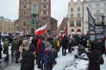 Krakowski protest przeciwko edukacji zdrowotnej. Fot. AD