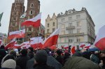 Krakowski protest przeciwko edukacji zdrowotnej. Fot. AD