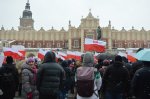 Krakowski protest przeciwko edukacji zdrowotnej. Fot. AD