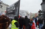 Krakowski protest przeciwko edukacji zdrowotnej. Fot. AD