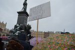 Krakowski protest przeciwko edukacji zdrowotnej. Fot. AD