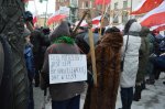 Krakowski protest przeciwko edukacji zdrowotnej. Fot. AD