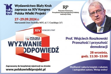 Polska Wielki Projekt: zapraszamy na stoisko Białego Kruka!