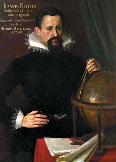 Portret niemieckiego astronoma Johanesa Keplera z 1620 r. Fot. Wikipedia