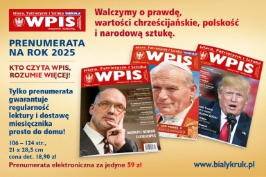 Prenumerata na 2025 rok już dostępna! To najlepszy sposób, by zagwarantować sobie dostęp do bogatych treści publikowanych w miesięczniku WPiS