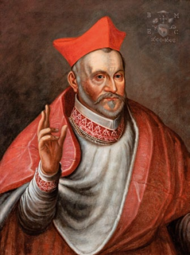 Bernard Maciejowski herbu Ciołek (1548–1608) – biskup łucki i krakowski, arcybiskup gnieźnieński i prymas Polski w l.1606–1608. Fot. Wikimedia