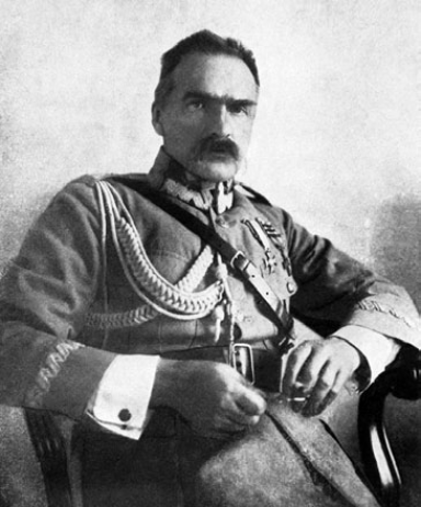 Józef Piłsudski, fot. PAP/CAF-reprodukcja.