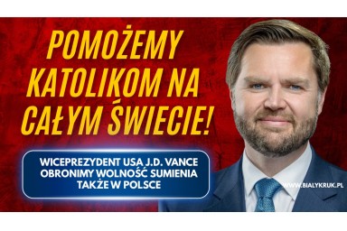 „Będziemy największymi obrońcami wolności religijnej i praw sumienia”. Mocne przemówienie wiceprezydenta USA