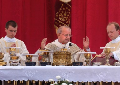 Niech nam żyje czcigodny ksiądz kardynał Stanisław Dziwisz! Wszelkiego błogosławieństwa Bożego w dniu imienin!