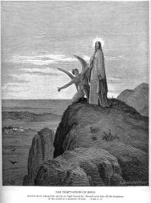 Źródło: Gustave Dore / Kuszenie Jezusa