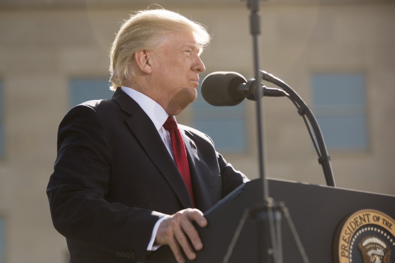 Prezydent USA Donald Trump.