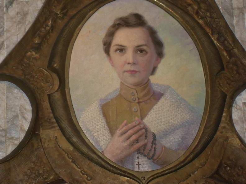 Portret Anieli Salawy z jej grobowca w bazylice franciszkan&oacute;w w Krakowie. Fot. Wikimedia 