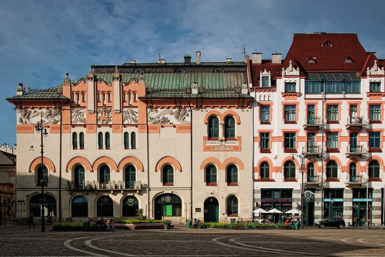 Teatr Stary w Krakowie widziany od strony Placu Szczepańskiego. Fot.: Daniel.zolopa/Wiki Commons/CC3