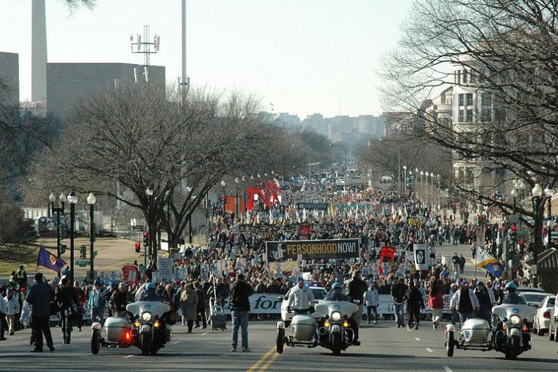 Marsze dla życia odbywają się co roku niemal we wszystkich dużych miastach na całym świecie.  Fot.: Eric Martin and Rick Johnson/Wikimedia Commons