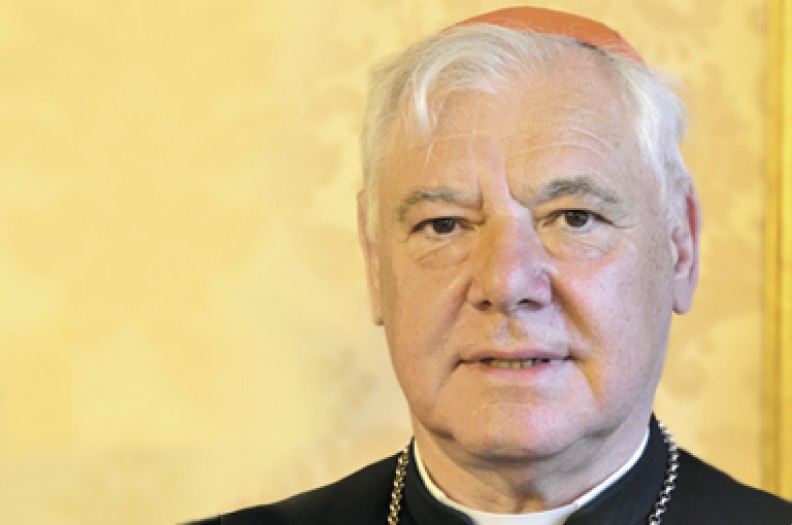 Kardynał Gerhard Müller, prefekt Kongregacji Nauki Wiary w latach 2012–2017.  Fot.: Adam Sosnowski