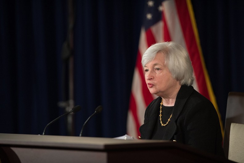 Prezes amerykańskiego banku centralnego FED, Chair Yellen. Fot.: Federalreserve