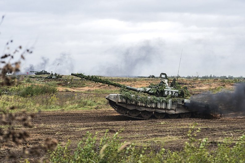 Rosyjsko-białoruskie manewry wojskowe Zapad przeprowadzone we wrześniu 2017 roku.   Fot.: Igor Rudenko/4.0 International/Wikimedia Commons