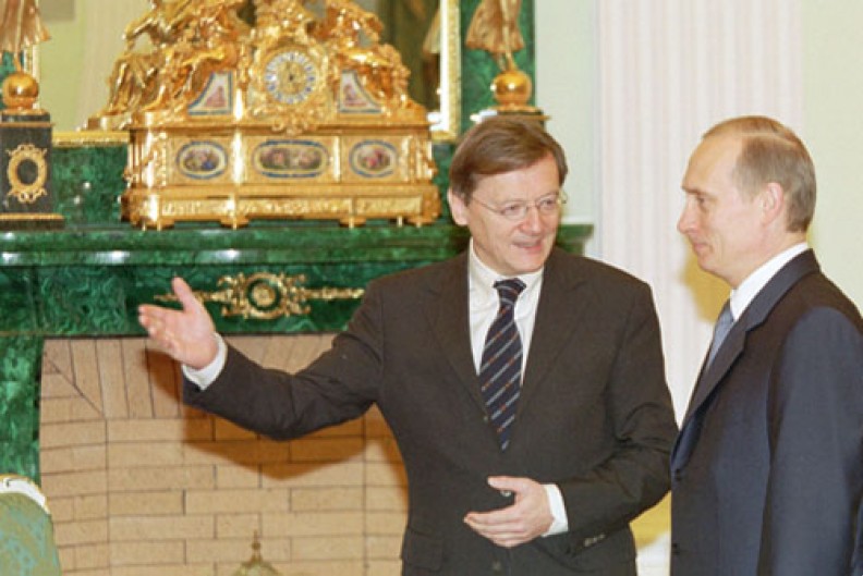 Były kanclerz Austrii Wolfgang Schüssel z prezydentem Rosji Władimirem Putinem. Fot.: kremlin.ru/CC-BY-3.0