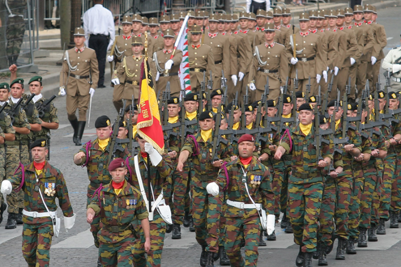 Belgijska armia. Źródło: Wikimedia