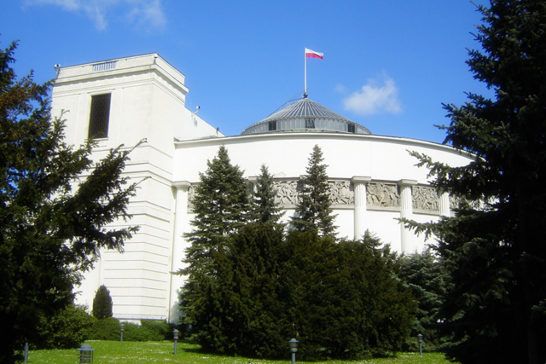 Sejm Rzeczypospolitej Polski. Źródło: Wikimedia