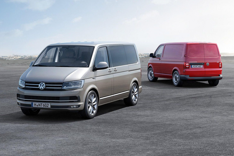 Autobusy Apple będą oparte na VW Transporter T6. Foto: Volkswagen