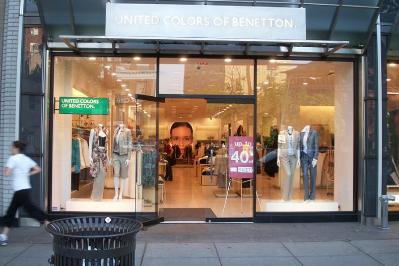 Sklep firmy Benetton, Washington D.C.  Fot.: Wikimedia