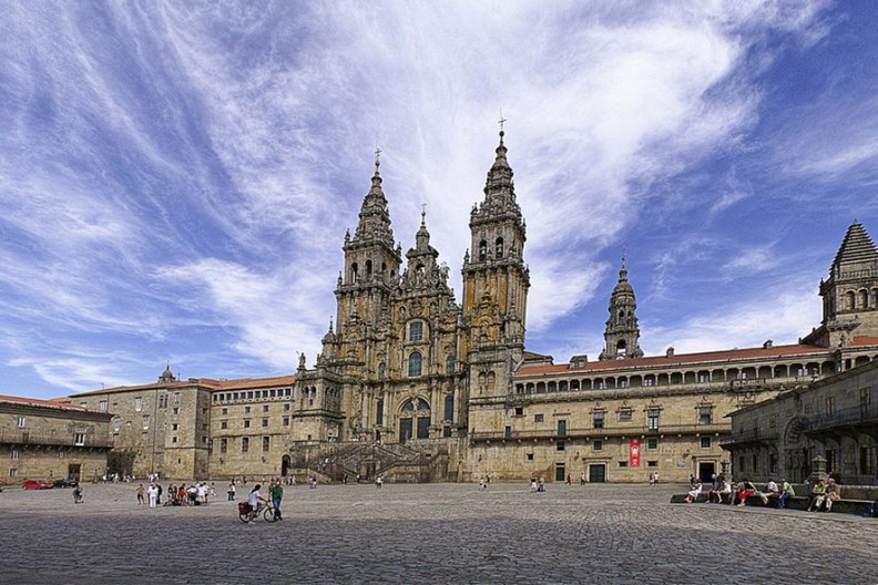 Katedra w Santiago de Compostela. Fot.: Wikimedia