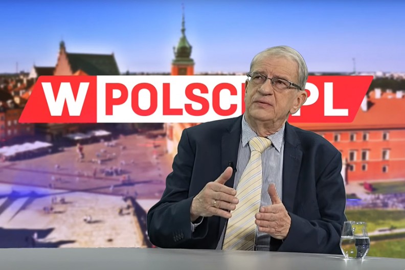 Gościem Edyty Hołdyńskiej był prof. Wojciech Roszkowski, który opowiedział o swojej najnowszej książce 