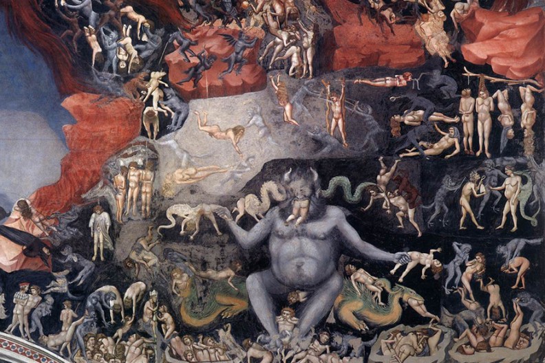 Giotto di Bondone Sąd Ostateczny (fragment)  Fot. Wikimedia