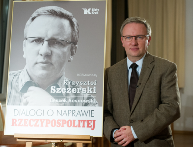 Prof. Krzysztof Szczerski prezentuje 