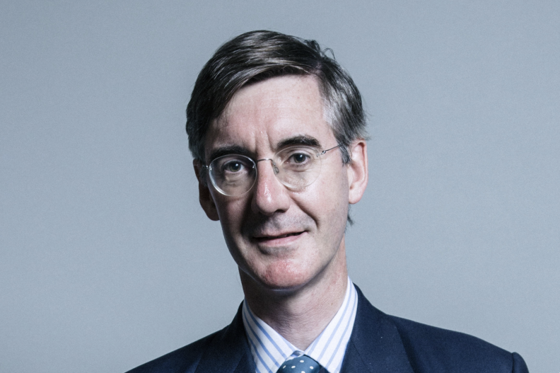 Przewodniczący brytyjskiej Izby Gmin Jacob Rees-Mogg.