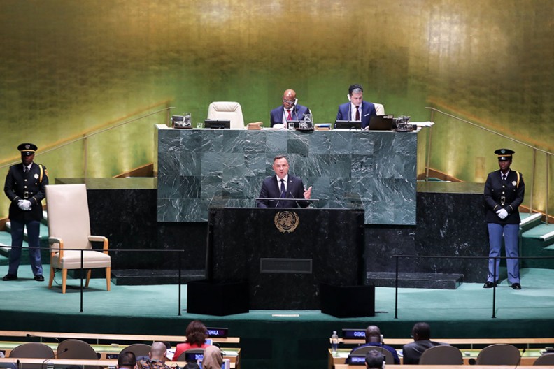 Nowy Jork | Debata generalna 74. sesji ZO ONZ   Fot. Jakub Szymczuk/KPRP