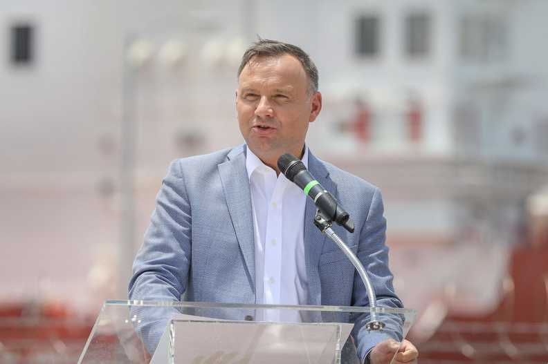 Prezydent Polski Andrzej Duda. Fot.: Jakub Szymczuk/KPRP