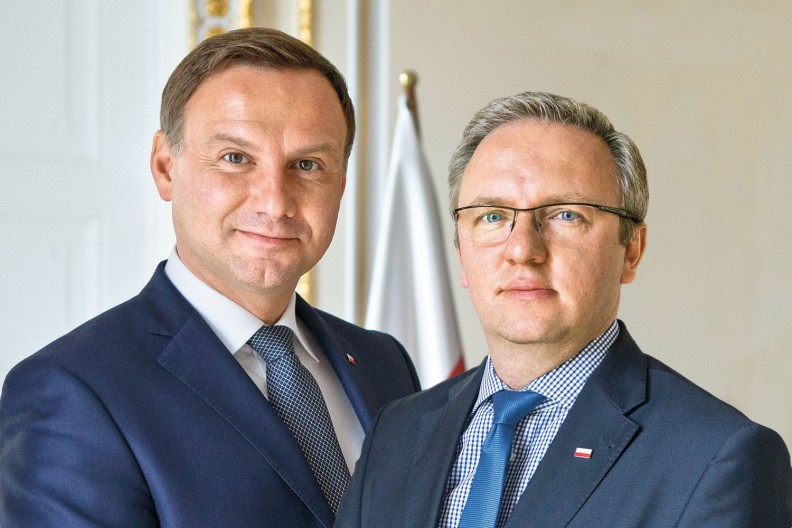 Andrzej Duda i Krzysztof Szczerski