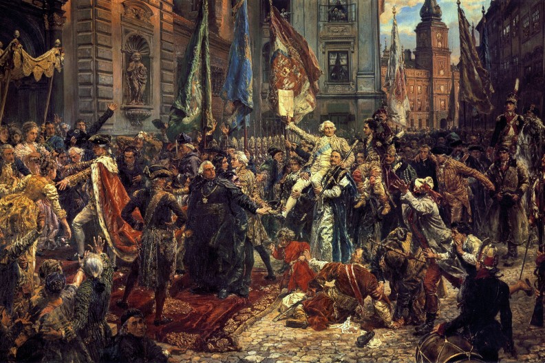 Jan Matejko, Konstytucja 3 Maja 1791 roku, fot. Wikipedia