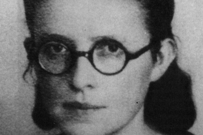 Portret Stefanii Łąckiej po 1945 r. Autor nieznany.