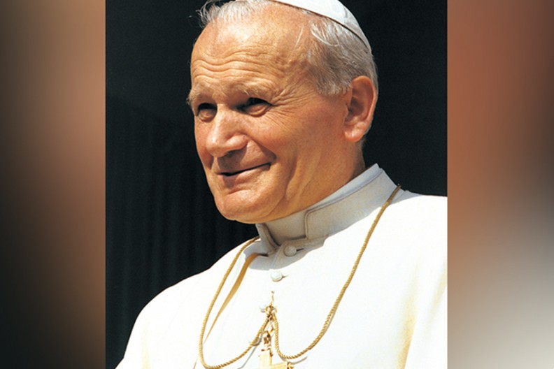 Św. Jan Paweł II - wspaniały rzecznik Polaków i niestrudzony ambasador polskości na całym świecie, fot. z książki 