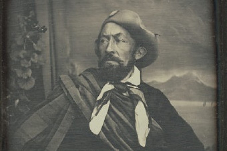 Harro Harring na portrecie z 1848r. fot. Wikimedia