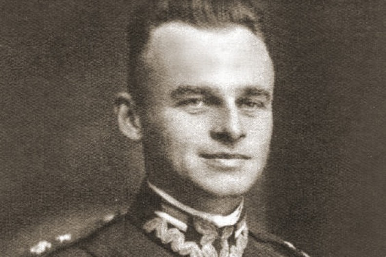 Witold Pilecki jako podporucznik Wojska Polskiego. fot. Wikimedia