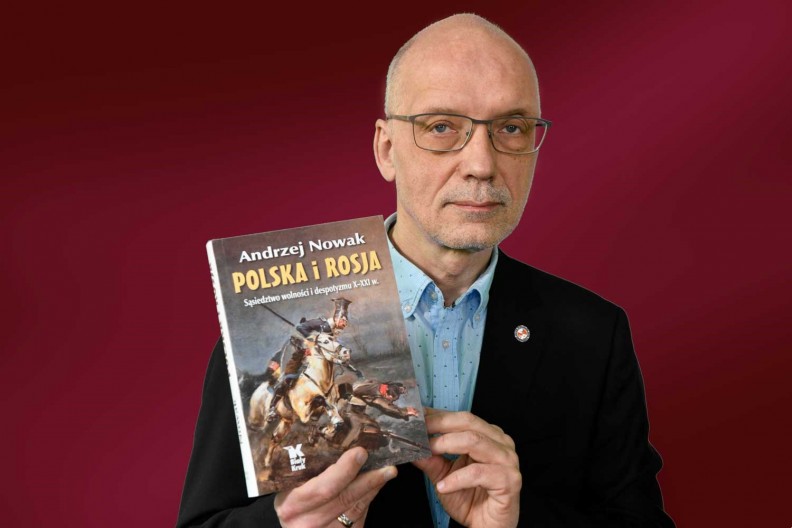 Prof. Andrzej Nowak, fot. Adam Bujak