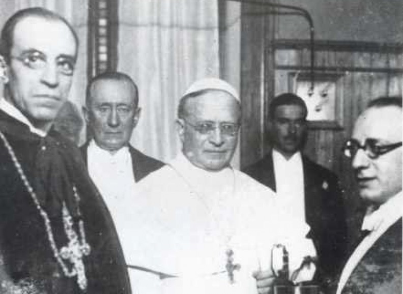 Papież Pius XI. Zdjęcie z 1931 r. Fot. Wikimedia