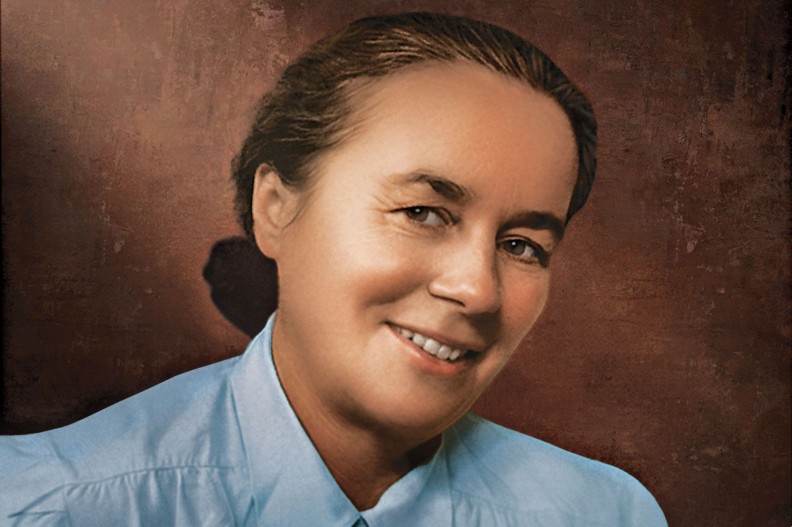 Zdjęcie Zofii Kossak wykonane w Londynie, 1945 r. Fot. Gedenkst&auml;tte Stille Helden.