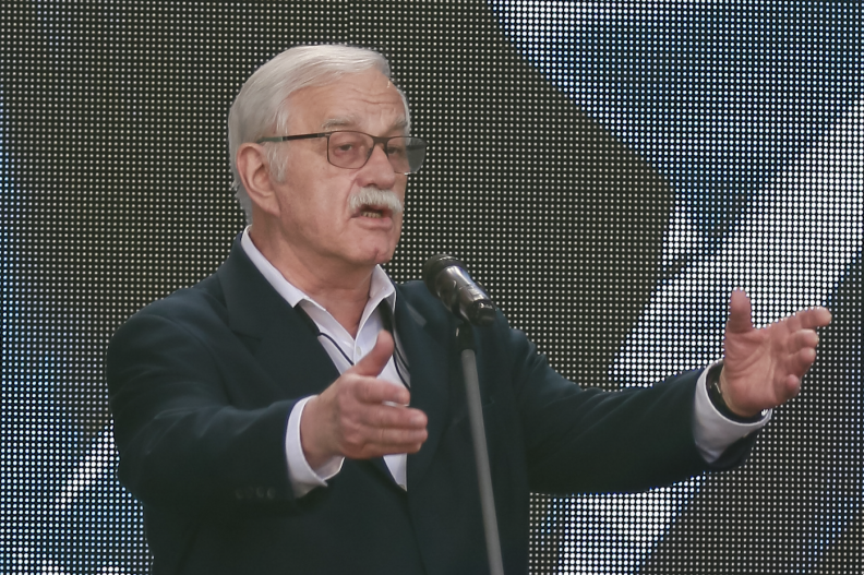 Znakomity artysta kabaretowy i satyryk Jan Pietrzak. Fot. Biały Kruk