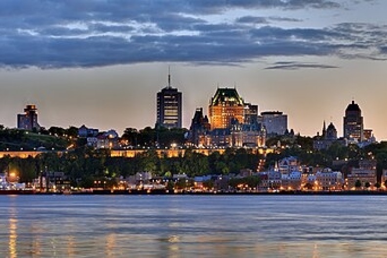 Fragment panoramy miasta Quebec. Fot. Wikimedia/Martin St. Amant